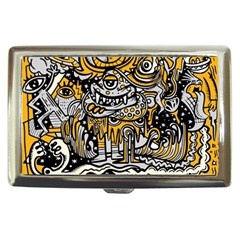 Crazy Abstract Doodle Social Doodle Drawing Style Cigarette Money Case by Vaneshart