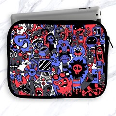 Cute Halloween Monsters Set Background Apple Ipad 2/3/4 Zipper Cases by Vaneshart