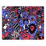 Cute Halloween Monsters Set Background Double Sided Flano Blanket (Large)  80 x60  Blanket Front