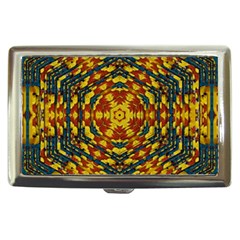 Yuppie And Hippie Art With Some Bohemian Style In Cigarette Money Case by pepitasart