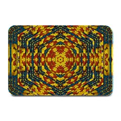 Yuppie And Hippie Art With Some Bohemian Style In Plate Mats by pepitasart