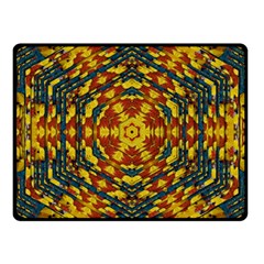 Yuppie And Hippie Art With Some Bohemian Style In Fleece Blanket (small) by pepitasart