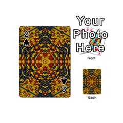 Yuppie And Hippie Art With Some Bohemian Style In Playing Cards 54 Designs (mini) by pepitasart