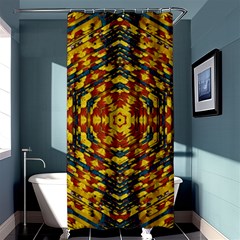 Yuppie And Hippie Art With Some Bohemian Style In Shower Curtain 36  X 72  (stall)  by pepitasart