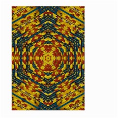 Yuppie And Hippie Art With Some Bohemian Style In Large Garden Flag (two Sides) by pepitasart