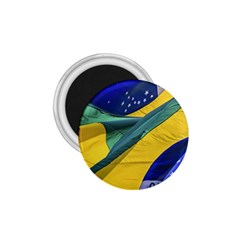 Brazil Flags Waving Background 1 75  Magnets