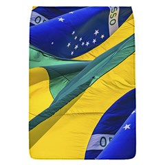 Brazil Flags Waving Background Removable Flap Cover (s) by dflcprintsclothing