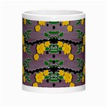 Plumeria And Frangipani Temple Flowers Ornate Morph Mugs Center