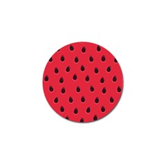 Seamless Watermelon Surface Texture Golf Ball Marker (4 pack)