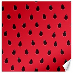 Seamless Watermelon Surface Texture Canvas 16  x 16 