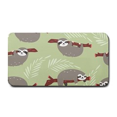 Sloths Pattern Design Medium Bar Mats by Vaneshart