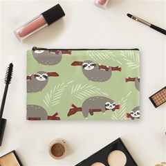 Sloths Pattern Design Cosmetic Bag (medium)