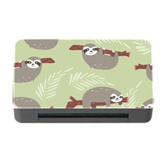 Sloths Pattern Design Memory Card Reader With Cf by Vaneshart