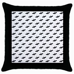 Freedom Concept Graphic Silhouette Pattern Throw Pillow Case (black)