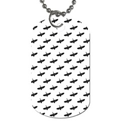 Freedom Concept Graphic Silhouette Pattern Dog Tag (one Side) by dflcprintsclothing