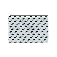 Freedom Concept Graphic Silhouette Pattern Cosmetic Bag (medium) by dflcprintsclothing