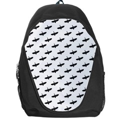 Freedom Concept Graphic Silhouette Pattern Backpack Bag by dflcprintsclothing