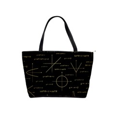 Abstract Math Pattern Classic Shoulder Handbag by Vaneshart