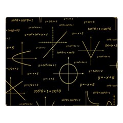 Abstract Math Pattern Double Sided Flano Blanket (large)  by Vaneshart