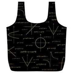 Abstract Math Pattern Full Print Recycle Bag (xxxl)