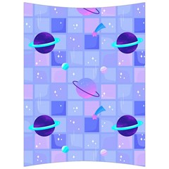 Seamless Pattern Pastel Galaxy Future Back Support Cushion by Vaneshart