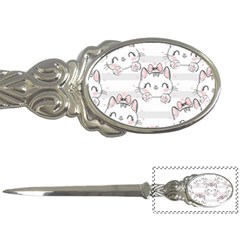 Cat With Bow Pattern Letter Opener by Vaneshart