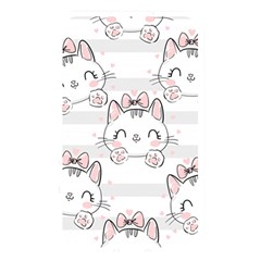 Cat With Bow Pattern Memory Card Reader (rectangular) by Vaneshart