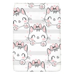 Cat With Bow Pattern Removable Flap Cover (s) by Vaneshart