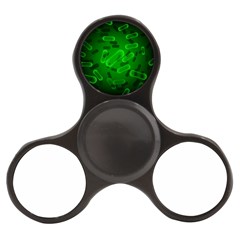 Green Rod Shaped Bacteria Finger Spinner by Vaneshart