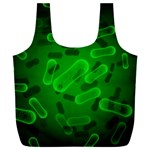 Green Rod Shaped Bacteria Full Print Recycle Bag (XXXL) Back