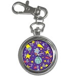 Card With Lovely Planets Key Chain Watches Front