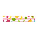 Tropical Fruits Berries Seamless Pattern Flano Scarf (Mini) Front