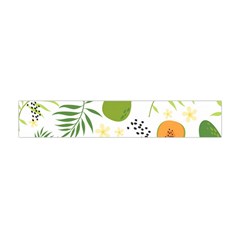 Seamless Tropical Pattern With Papaya Flano Scarf (mini)