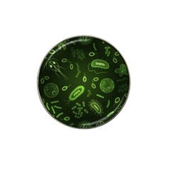 Bacteria Virus Seamless Pattern Inversion Hat Clip Ball Marker by Vaneshart