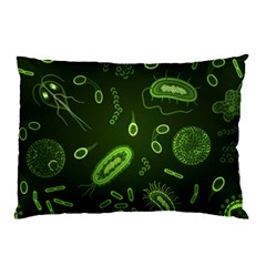 Bacteria Virus Seamless Pattern Inversion Pillow Case (two Sides) by Vaneshart