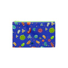 Virus Seamless Pattern Cosmetic Bag (xs) by Vaneshart