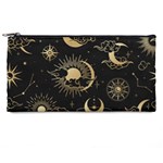 Asian Seamless Pattern With Clouds Moon Sun Stars Vector Collection Oriental Chinese Japanese Korean Pencil Case Front