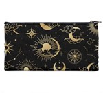 Asian Seamless Pattern With Clouds Moon Sun Stars Vector Collection Oriental Chinese Japanese Korean Pencil Case Back