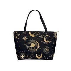 Asian Seamless Pattern With Clouds Moon Sun Stars Vector Collection Oriental Chinese Japanese Korean Classic Shoulder Handbag by Vaneshart