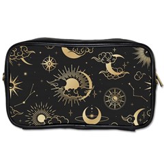 Asian Seamless Pattern With Clouds Moon Sun Stars Vector Collection Oriental Chinese Japanese Korean Toiletries Bag (two Sides) by Vaneshart