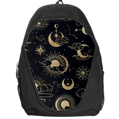 Asian Seamless Pattern With Clouds Moon Sun Stars Vector Collection Oriental Chinese Japanese Korean Backpack Bag by Vaneshart