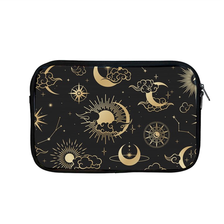 Asian Seamless Pattern With Clouds Moon Sun Stars Vector Collection Oriental Chinese Japanese Korean Apple MacBook Pro 13  Zipper Case