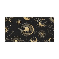 Asian Seamless Pattern With Clouds Moon Sun Stars Vector Collection Oriental Chinese Japanese Korean Yoga Headband by Vaneshart