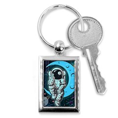 Astronaut Full Color Key Chain (rectangle) by Vaneshart