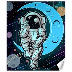 Astronaut Full Color Canvas 8  X 10  by Vaneshart