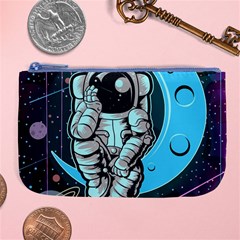 Astronaut Full Color Large Coin Purse by Vaneshart