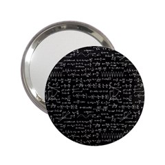 Math Equations Formulas Pattern 2 25  Handbag Mirrors by Vaneshart