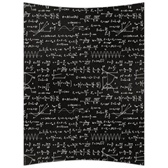 Math Equations Formulas Pattern Back Support Cushion by Vaneshart