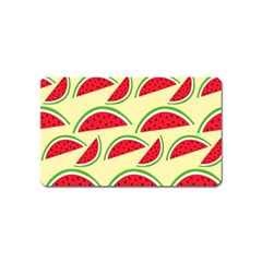 Watermelon Pattern Magnet (name Card) by Vaneshart