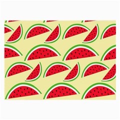 Watermelon Pattern Large Glasses Cloth (2 Sides) by Vaneshart